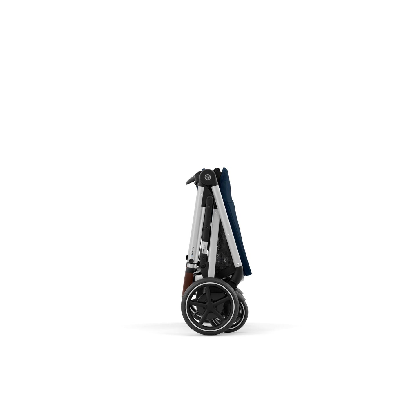 CYBEX Gold Kinderwagen e-GAZELLE S, Ab Geburt bis ca. 4 Jahre, Max. 22 kg (Single-Modus) / 2x 22 kg (Duo-Modus), All-in-1-System mit E-Antrieb und 20+ Konfigurationen, Stone Grey