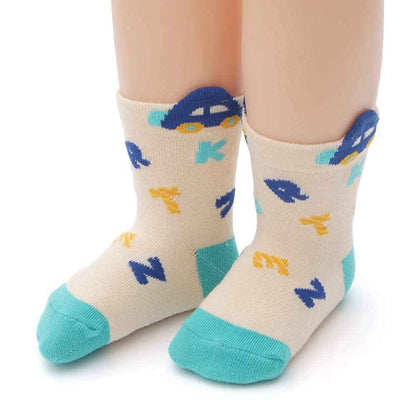 HYCLES Baby ABS Socks Children 0-7 Years 12 Pairs Stopper Socks Children Non-Slip Socks Child Boys Girls 23-26 27-30 Toddler Socks Baby