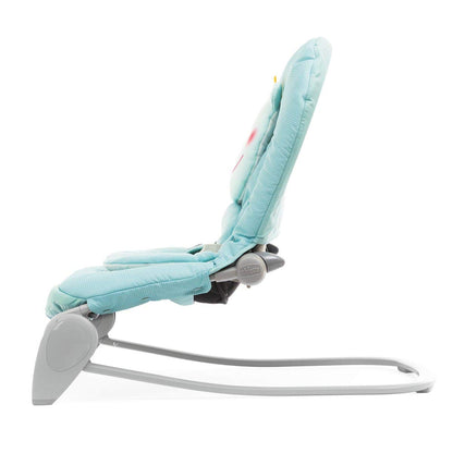 Chicco Balloon Infant and Baby Rocker 0 Months - 18 kg, Rocker and Chair Function, Adjustable Backrest, Compact Closure, Vibration, Interactive Electronic Toy, Lights and Sound