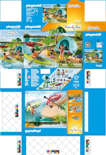 PLAYMOBIL | Family Fun | aufregendes Naturabenteuer am Zeltplatz | Spielzeug für Kinder ab 4 Jahren | 71425
