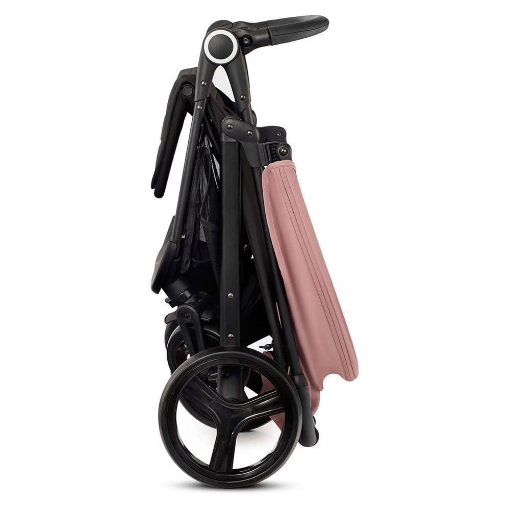 Kinderkraft GRANDE PLUS Kinderkraft Buggy von Geburt bis 22 kg, Zusammenklappen mit einer Hand, Liegeposition, großes Verdeck mit Fenster, alle 4 Räder gedämpft, geräumige Sitz, Grau - Meloni2
