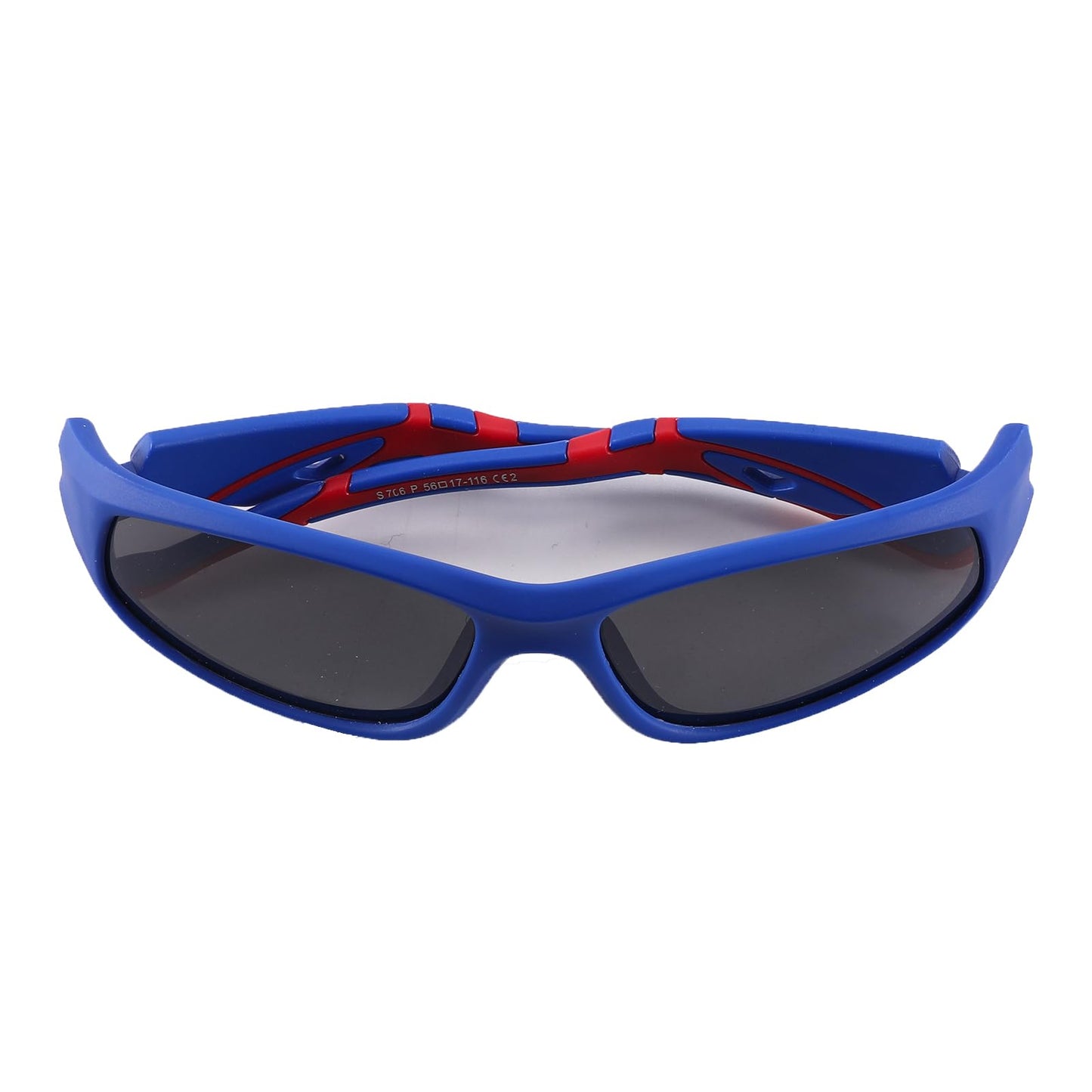 Hifot Sonnenbrille Kinder Polarisierte Sportbrille für Jungen und Mädchen UV400 Schutz gegen UltravioletteFahrradbrille Silikon Sonnenstrahlen Alter 3-12 Jahre