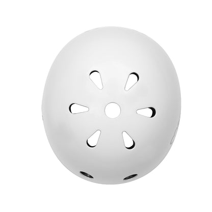 MoMi Mimi children's helmet, adjustable, head circumference 47–58 cm (1-4 years), shock- and impact-resistant bicycle helmet for children, 11 ventilation openings, foam padding, adjustable chin strap 