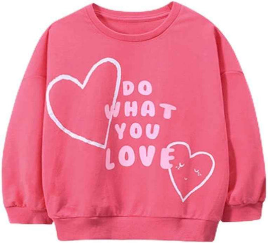 LitBud Mädchen Sweatshirts Einhorn Pullover für Kleinkind Kleidung Top Langarm Jumper Rundhals T Shirt Herbst Winter für Kinder Größe 1-7 Jahre