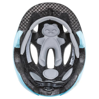 uvex oyo - leichter Fahrradhelm für Kinder - individuelle Größenanpassung - erweiterbar mit LED-Licht