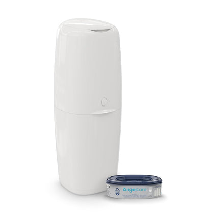 Angelcare 2370 Classic Nappy Bin, XL, White