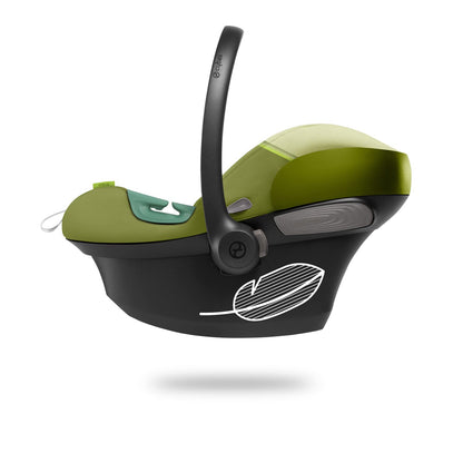CYBEX Gold Babyschale Aton S2 i-Size, Ab Geburt bis ca. 24 Monate, Max. 13 kg, Inkl. Neugeboreneneinlage, SensorSafe kompatibel, Ocean Blue - Meloni2