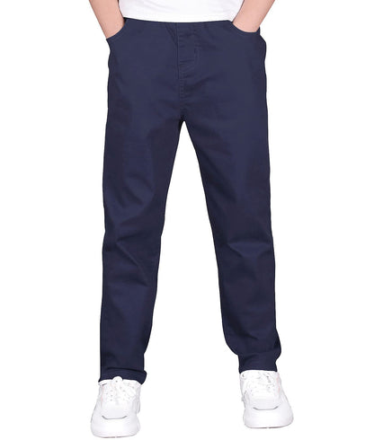 CAMLAKEE Children's Jogging Bottoms Boys Cargo Trousers Jogging Bottoms with Contrasts and Elastic Band