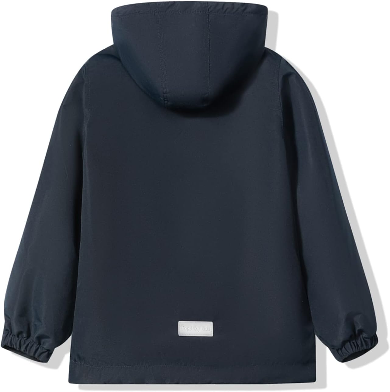 YoungSoul Children's Waterproof Rain Jacket with Removable Hood