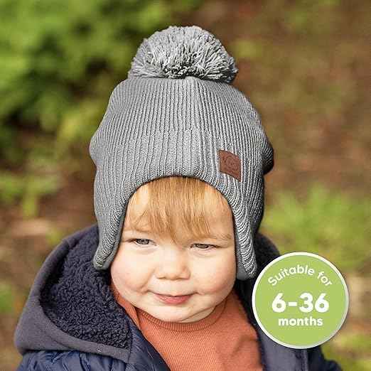 Baby Hat, Baby Hats for Baby Boys, Girls - Baby Winter Hat, Baby Hats, Newborn Hat, Baby Boy Hat, Baby Girl Hats, Toddler Boys Hat, Newborn Hats, Infant Hat (Navy)