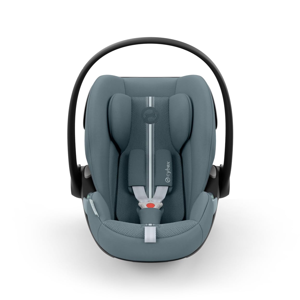 CYBEX Gold Babyschale Cloud G i-Size Comfort, Inkl. Neugeboreneneinlage, Ab Geburt bis ca. 24 Monate, Für Kinder ab 40 cm bis 87 cm, Max. 13 kg, Moon Black - Meloni2