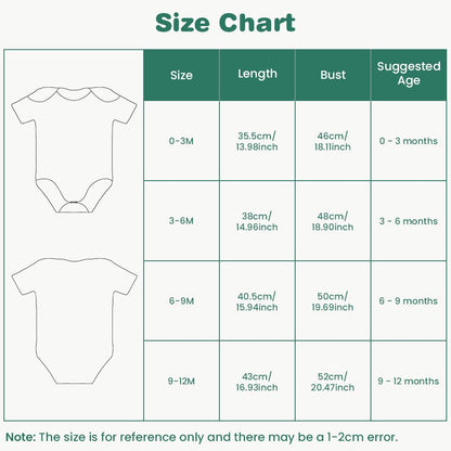 Baby Bodysuit Kurzarm Unisex Baby Set Kurzarm Bodysuits aus 100% superweicher Baumwolle, Baby Body mit Press Nieten für Neugeborene Baby Jungen und Mädchen 0-3 m/3-6 m/6-9 m/9-12 m