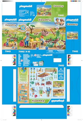 PLAYMOBIL Country 71441 Gemütliches Bauwagencafé, spielerisches Lernen mit liebevoll gestaltetem Bauwagen, detailreicher Austattung und einem Gänseteich, nachhaltiges Spielzeug für Kinder ab 4 Jahren