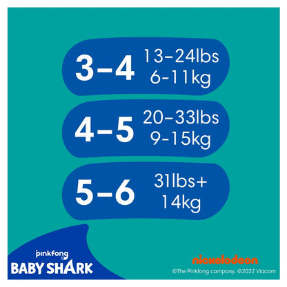 Pampers Baby Nappies Size 4-5, Splashers, Pack of 11, Disposable Swim Nappies for Safe Protection in the Water