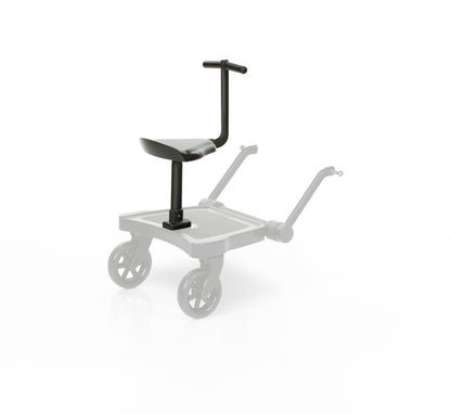 ABC Design Kiddie Ride On 2 Pedal ABC Design Wheelie Board Black Universal Suitable for Standard Pushchairs and Buggies Roller Board for Buggies up to 20 kg