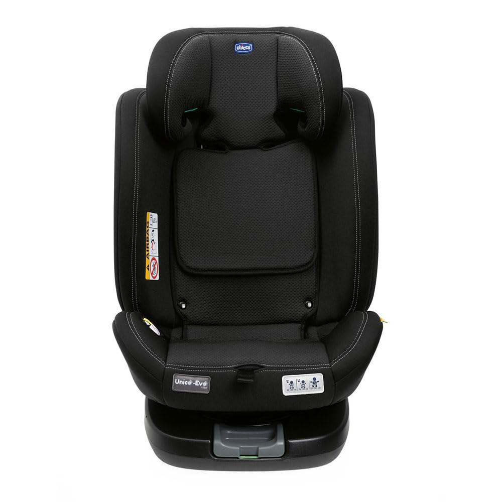 Chicco Unico Evo I-Size, Kindersitz 0-36 Kg, für Kinder von 40 bis 150 cm, homologiert ECE R129/03, Isofix 360° drehbar und neigbar, Gruppe 0+/1/2/3 von 0 bis 12 Jahren, Schwarz - Meloni2