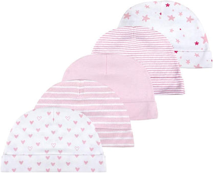 Kiddiezoom Baby-Body, Hose, Kleinkinder-Einteiler, Bekleidungs-Sets für Jungen und Mädchen aus Baumwolle, Mützen, Kratzfäustlinge