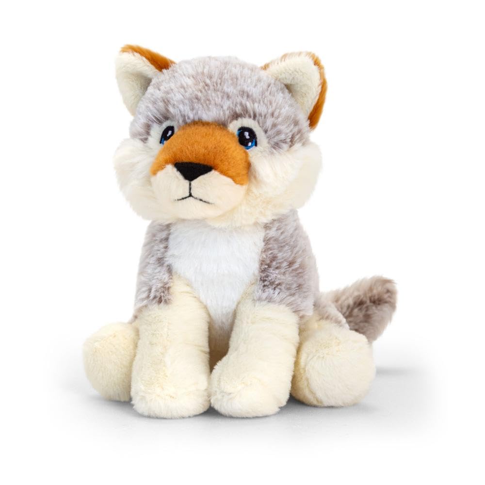 Deluxe Paws Plüsch, kuschelig, weich, Öko-Spielzeug, 100% recycelt (Kuh)