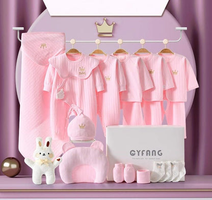 Passt! Baby Clothing Set Complete Gift Set Girls Boys Newborn First Equipment 20 Pieces 100% Cotton 0-6 Months