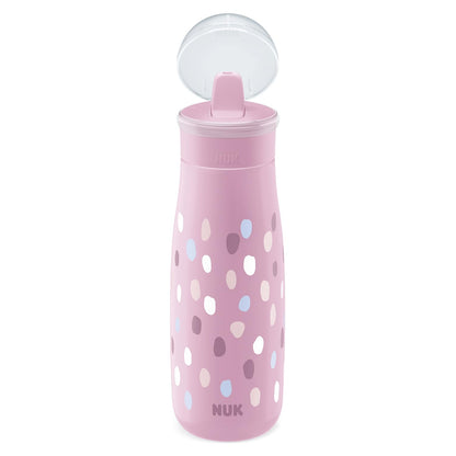NUK Kiddy Cup Night Trinklernflasche | Schnabeltasse mit Leuchteffekt | 12+ Monate | Auslaufsicher mit harter Trinktülle | Clip und Schutzkappe | BPA-frei | 300 ml | Planeten (blau), 10255678 - Meloni2