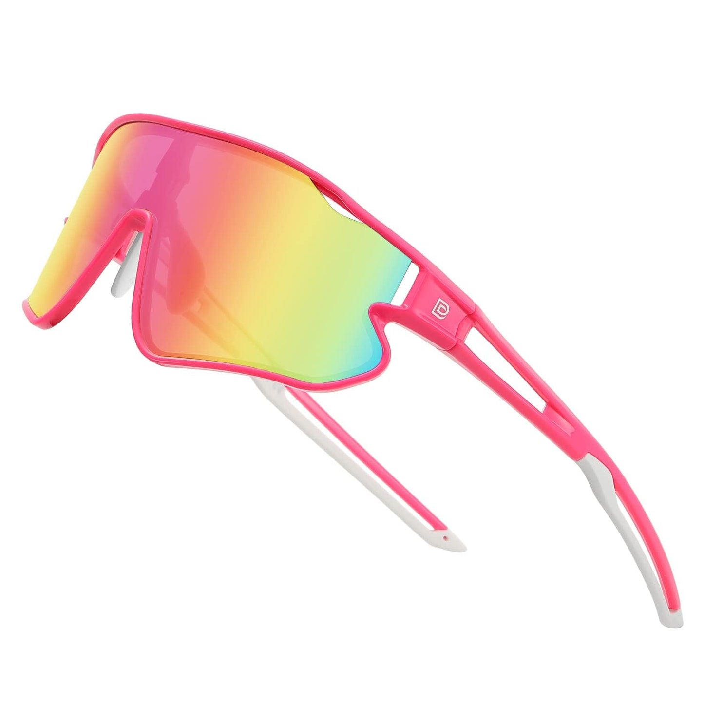 DUCO DK268 Children's Sunglasses Youth Baseball Sunglasses Lightweight TR90 Frame UV400 Sports Cycling Sunglasses for Boys Girls