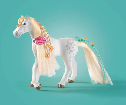 PLAYMOBIL Horses of Waterfall 71351 Waterfall Ranch, magisches Wasserfall-Paradies für Pferdefreunde, nachhaltiges Spielzeug für Kinder ab 5 Jahren