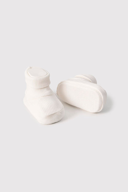 Generisch Baby Krabbel- Hausschuhe - Schuhe Neugeborene - Baumwolle - Diverse Farben - Mädchen - Jungs