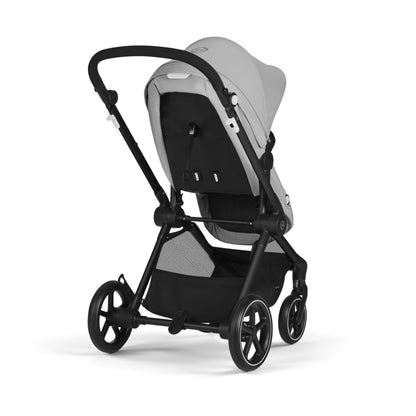 CYBEX Gold Kinderwagen EOS 2-in-1, Reisesystem, Ab Geburt bis 22 kg (ca. 4 Jahre), Lava Grey