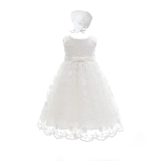 Baby Lange Taufe Kleider Weiße Taufe Kleid Besondere Anlässe Kleider für Mädchen Geburtstag