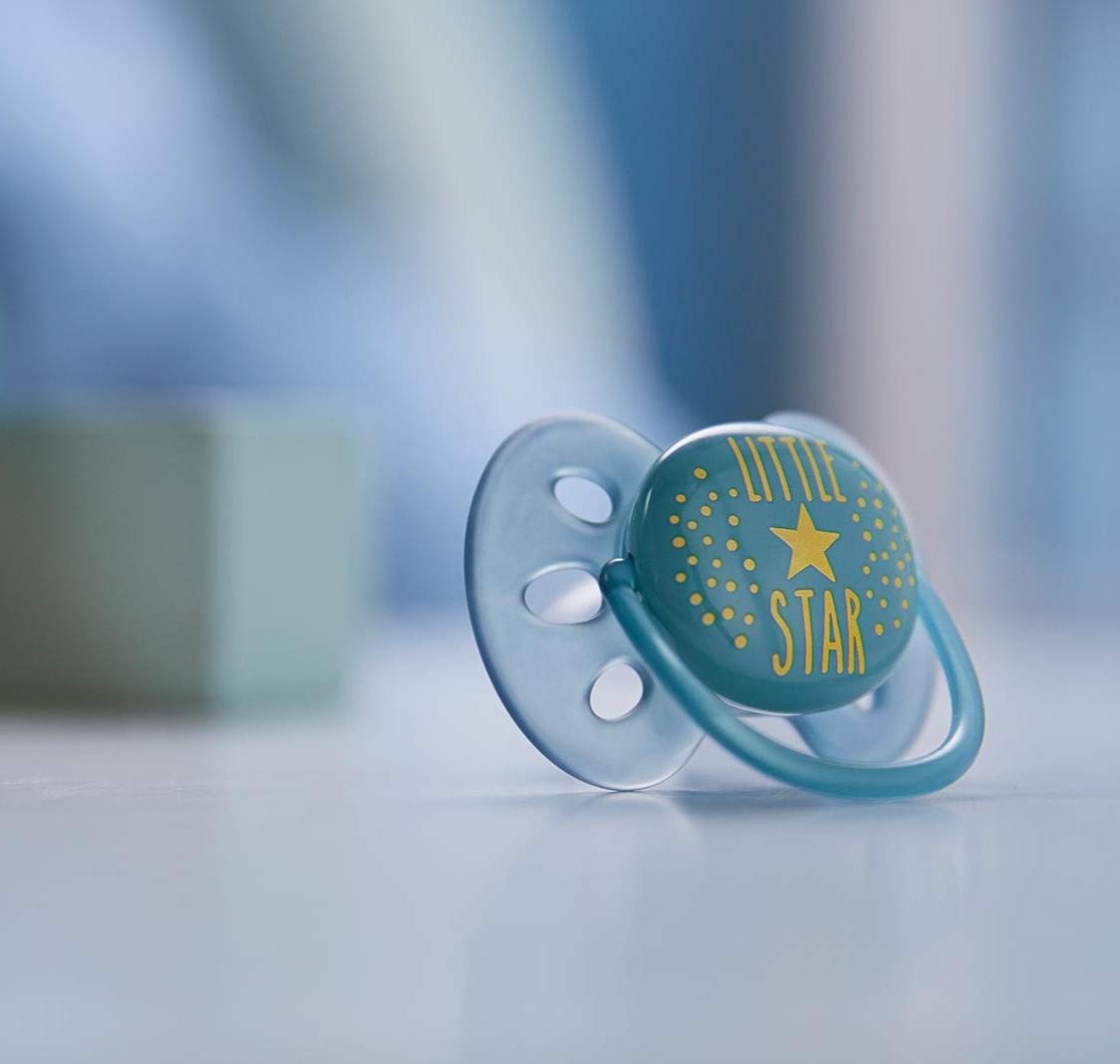 Philips Avent ultra soft Schnuller - 4er Pack, BPA-freier, extra weicher Schnuller für Babys von 0-6 Monaten, inklusive Transport- und Sterilisationsbox, (Modell SCF091/35) - Meloni2