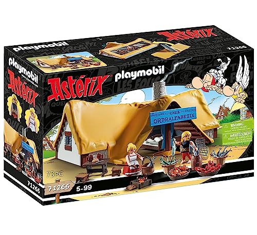 PLAYMOBIL Asterix 71542 Roman Camp, Exciting Conquest of the Camp by the Gauls, Includes Magic Potion for More Body Strength, Detailed Toy for Children from 5 Years