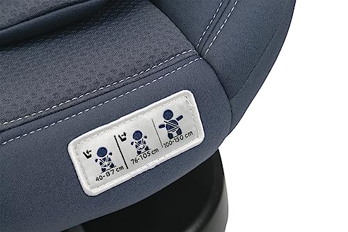 Chicco Unico Evo I-Size, Kindersitz 0-36 Kg, für Kinder von 40 bis 150 cm, homologiert ECE R129/03, Isofix 360° drehbar und neigbar, Gruppe 0+/1/2/3 von 0 bis 12 Jahren, Schwarz