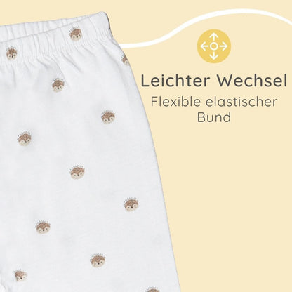 Bramble & Bear (3er-Pack) weiche Leggings für Babys und Kleinkinder – sanfte Unisex Leggings für 0-3 Jahre