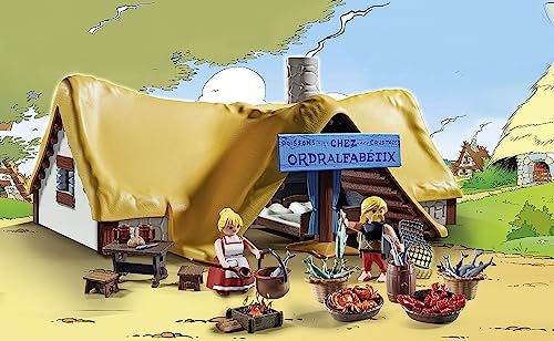 PLAYMOBIL Asterix 71542 Roman Camp, Exciting Conquest of the Camp by the Gauls, Includes Magic Potion for More Body Strength, Detailed Toy for Children from 5 Years