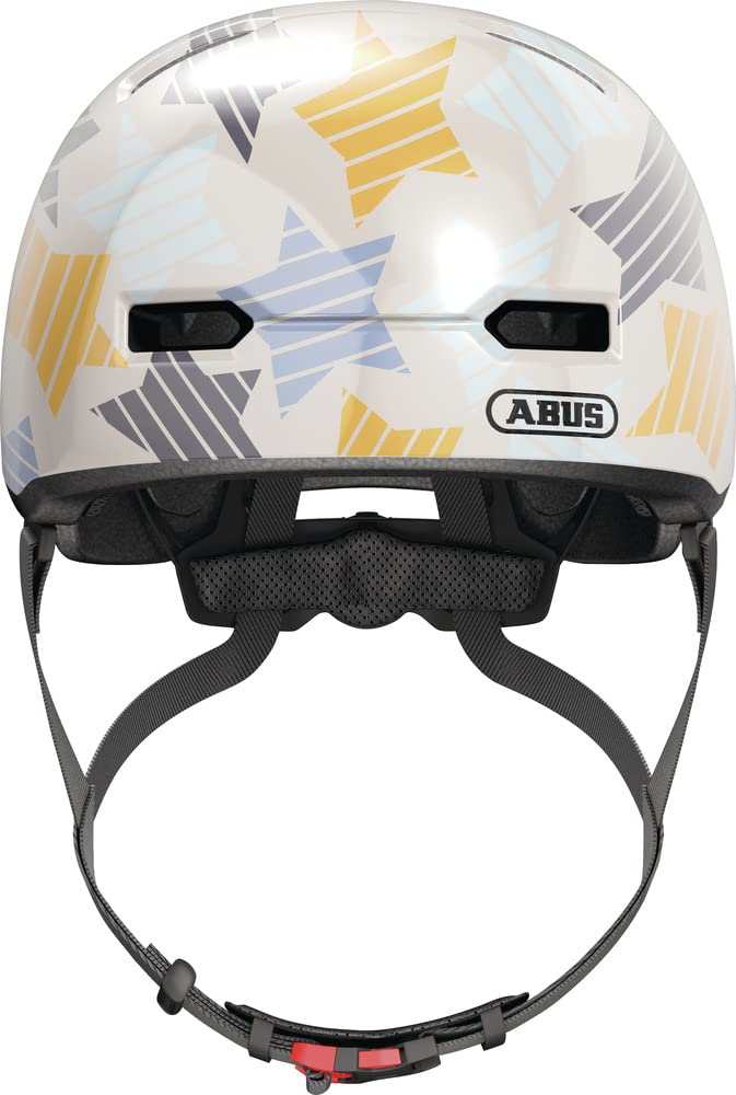ABUS Skurb Kid Children's Helmet - Robust Bicycle Helmet in Skater Look with Space for a Braid and Various Designs - for Girls and Boys