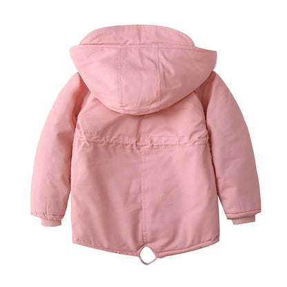 Winter Jacket for Boys and Girls, Warm Hoodie Outfits, Thick Coat, Baby Winter Coats