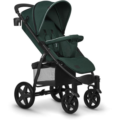 LIONELO Annet Plus Buggy up to 22 kg with Reclining Function, Small Folding Pushchair with Accessories, EVA Foam Wheels, Mosquito Net, Foot Cover Drink Holder, Basket Dreamin