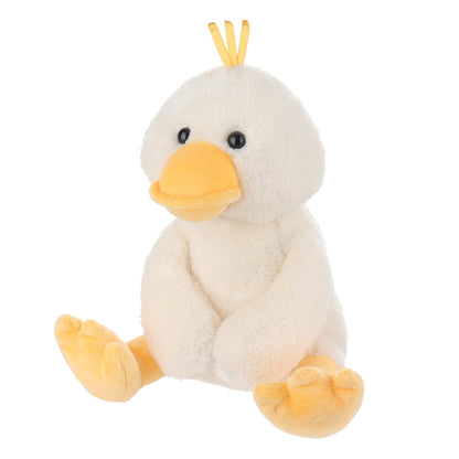Apricot Lamb Cuddly Toy Velvet Duck 23 cm - Plush Toy Plush Toy for Children and Baby - Fluffy Stuffed Toy for Playing, Gift & Cuddling - Cosy Cuddly Toy - Duck