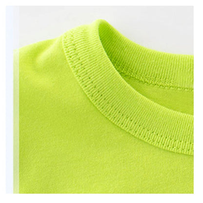 Baby Kleinkind Jungen 4 Stück T-Shirts und Shorts Dinosaurier Tops & Shorts Sommer Outfits