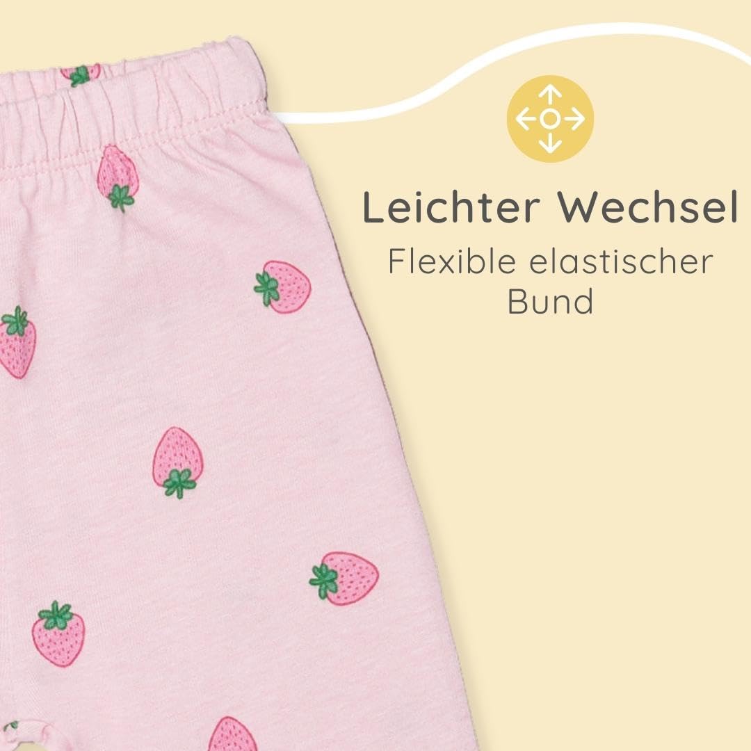 Bramble & Bear (3er-Pack) weiche Leggings für Babys und Kleinkinder – sanfte Unisex Leggings für 0-3 Jahre