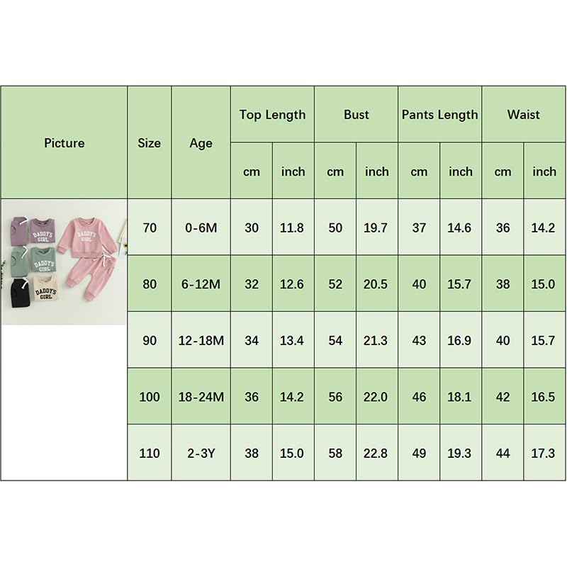 Baby Unisex Christmas 2-Piece Trousers Set Boys Girls Christmas Outfit Long Sleeve Gingerbread Daddy's Girl Letter Print Sweatshirt + Jogging Bottoms Christmas Outfit Set Christmas Streetwear