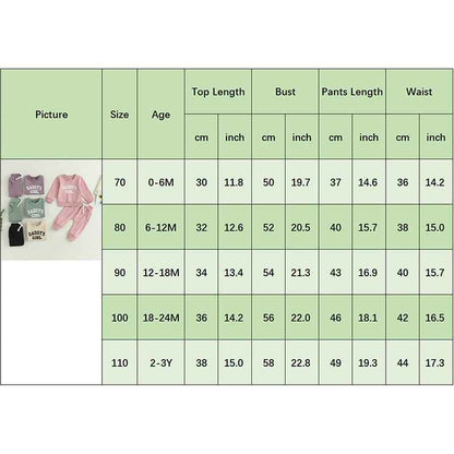 Baby Unisex Christmas 2-Piece Trousers Set Boys Girls Christmas Outfit Long Sleeve Gingerbread Daddy's Girl Letter Print Sweatshirt + Jogging Bottoms Christmas Outfit Set Christmas Streetwear