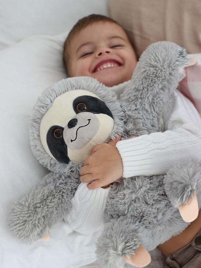 Fancy Faultier Kuscheltier 30 cm Kuschel Faultier Plüsch Sloth Stofftier Plüschtier Süß Plush lustige Geschenk für Kinder und Erwachsene, Mädchen und Jungen