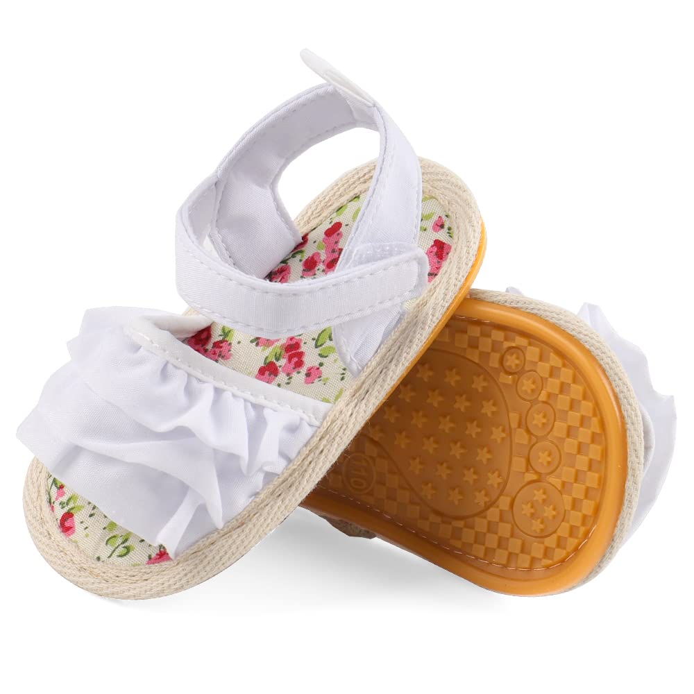 CHEERFUL MARIO Babyschuhe für Mädchen – Sommer Sandalen Lauflernschuhe für Baby Mädchen