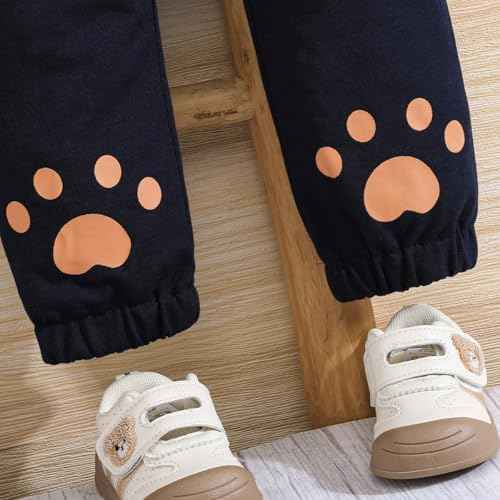 Toddler Baby Boys Outfit Colour Block Letter Print Sweatshirt Top + Plain Trousers Baby Autumn Spring 2-Piece Clothing Set