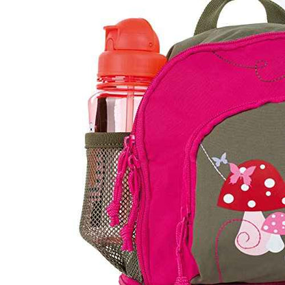 LÄSSIG Children's Backpack Nursery Bag with Chest Strap 6.5 L from 3 Years, Adventure Tractor, Kids Backpack