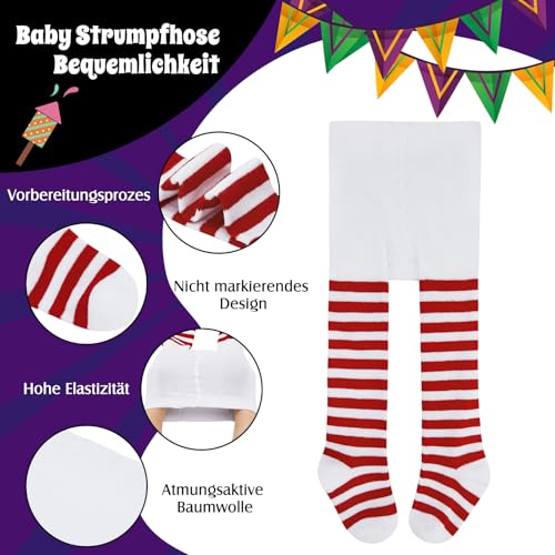 Durio Baby Tights for Girls Boys Cotton Children's Tights Children's Tights Set Warm Stockings Leggings
