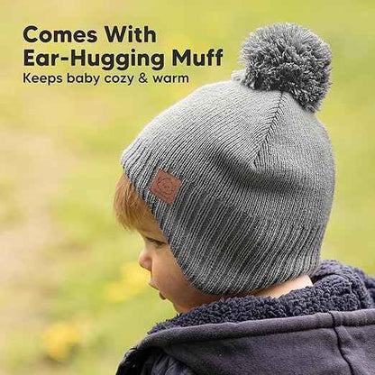 Baby Hat, Baby Hats for Baby Boys, Girls - Baby Winter Hat, Baby Hats, Newborn Hat, Baby Boy Hat, Baby Girl Hats, Toddler Boys Hat, Newborn Hats, Infant Hat (Navy)