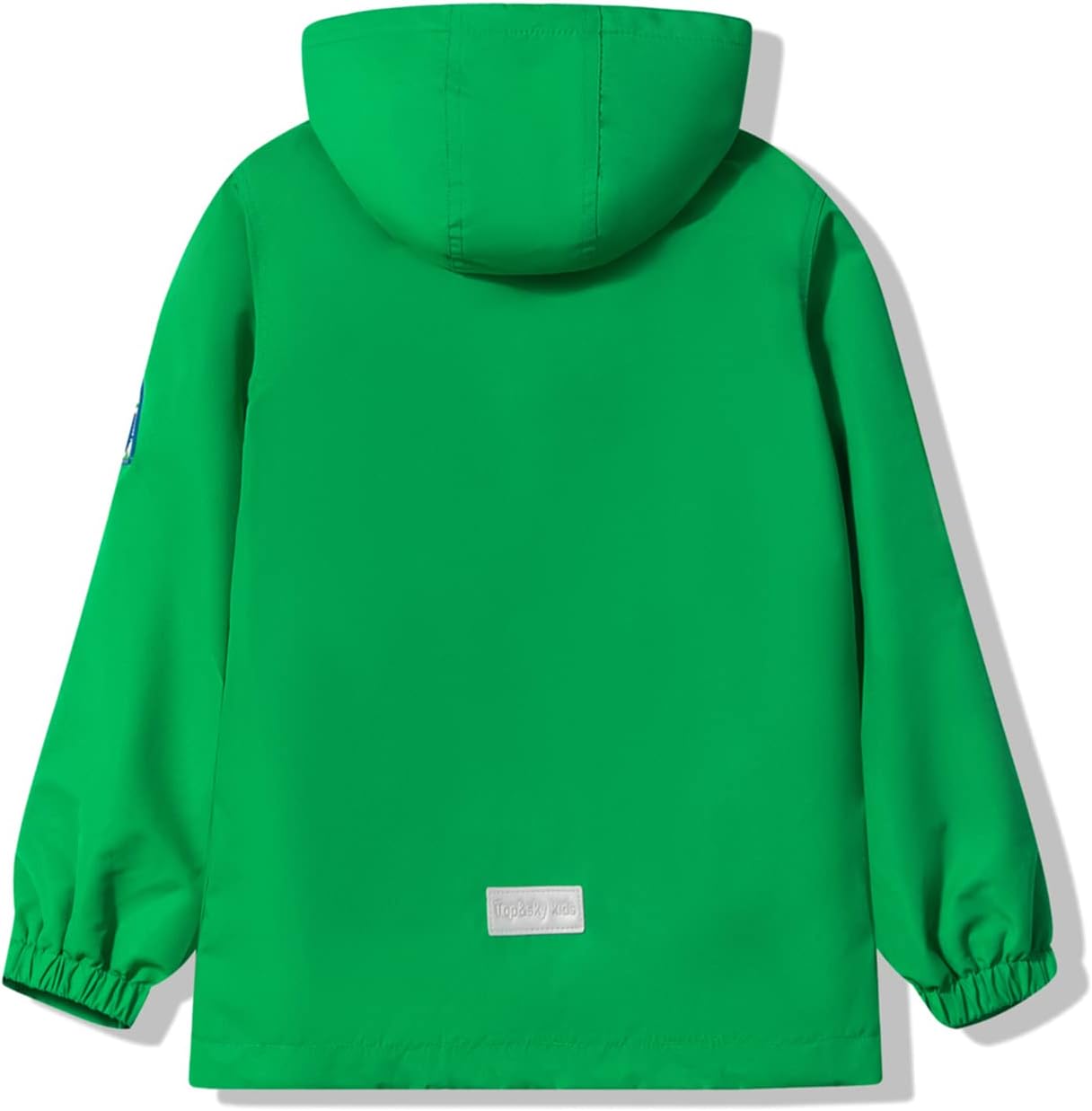 YoungSoul Children's Waterproof Rain Jacket with Removable Hood