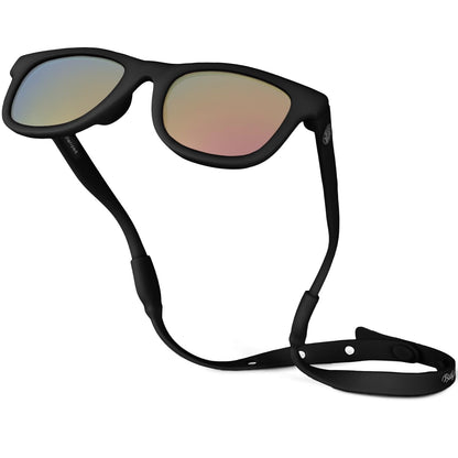 Polarized Baby Sunglasses with Strap - Unbreakable Flexible Toddler Sunglasses for Toddlers Newborn 0-24 Months